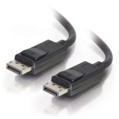 3m DisplayPort Cable with Latches 8K UHD Male/Male Black